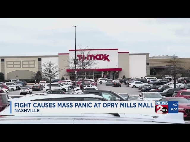 Fight causes mass panic at Opry Mills Mall