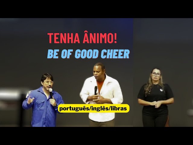 Pregação Português/Inglês/libras