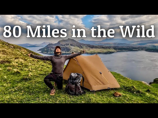 Hiking 80 Miles on the Skye Trail | Wild Camping Along Scotlands Best Hike