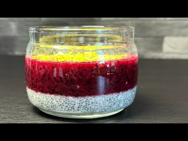 Overnight CHIA SEED Coconut milk PUDDING | chia seeds recipe