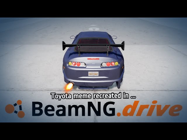 |BeamNG.drive| - Toyota meme recreated -