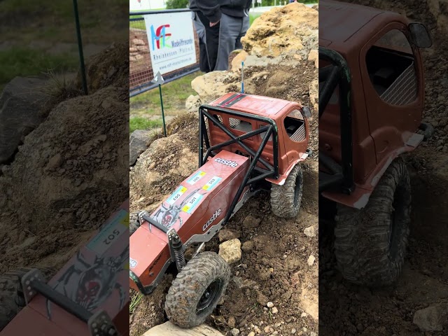 RC Truck Trial: Daewoo D75 All Wheel Steering im Einsatz! #trucktrial #trialtruckprototype