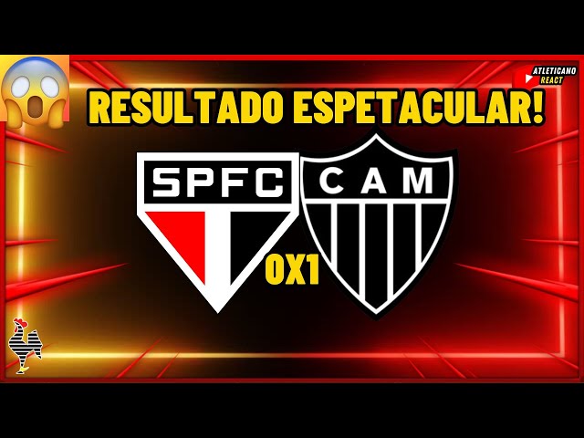 VITÓRIA DO GALO NO APAGAR DAS LUZES! SÃO PAULO 0X1 ATLÉTICO MG COPA DO BRASIL