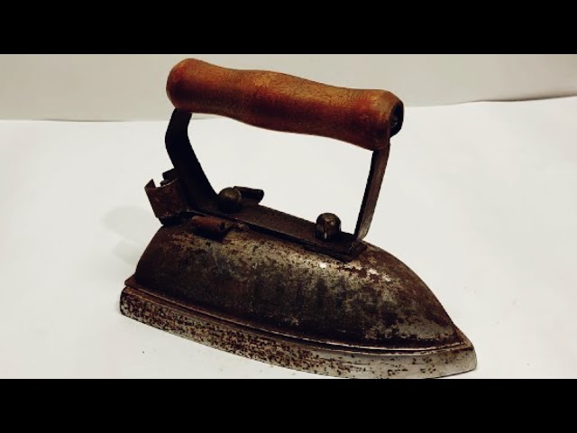 Very old rusty iron from the USSR