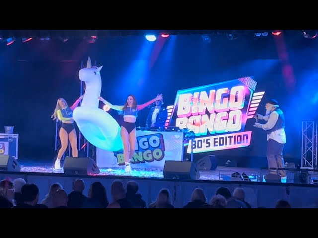 Butlin’s  Bognor Regis uk 🇬🇧 80s Bingo Bango march 2022