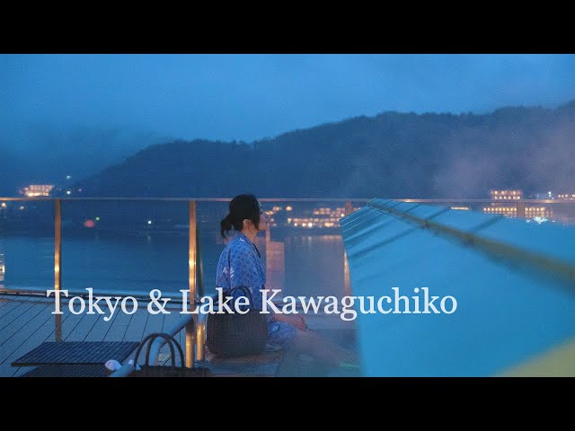 Tokyo & Lake Kawaguchiko Travel Vlog | Enjoying Snow and Rain