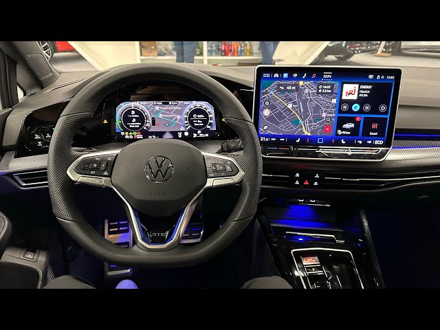 New Volkswagen Golf 8 2024 Multimedia System & Cockpit Review