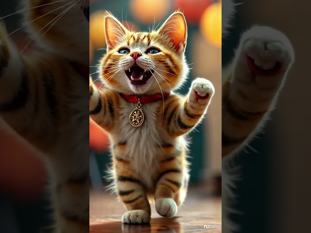 Funny song dance short #cat #shorts