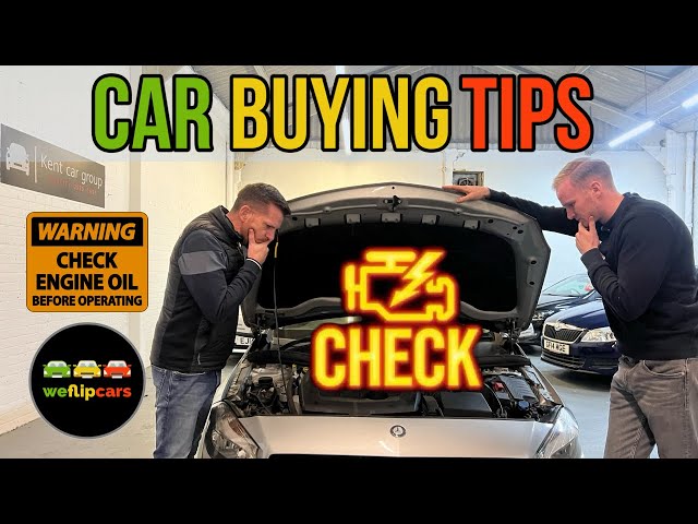 TOP 5 TIPS WHEN BUYING A USED CAR IN THE UK