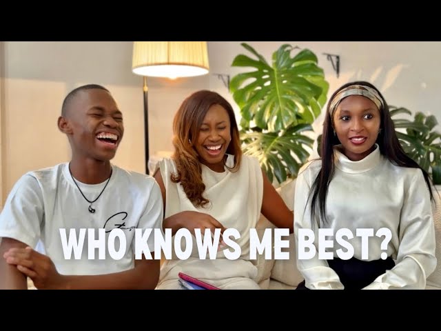 WHO KNOWS ME BEST? | Younger Siblings fight it out | Namibian YouTuber |