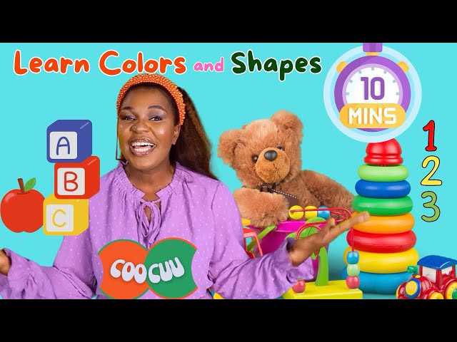 CooCuu’s Fun Learning for Kids: Colors, Shapes & Numbers - Educational Playtime!