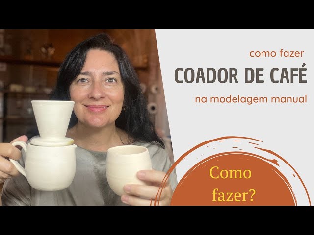 Como fazer Coador de Café na Modelagem Manual