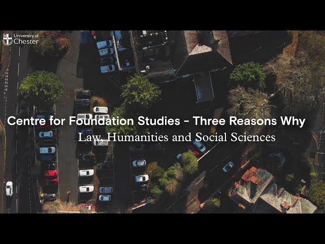 Three Reasons Why - Law, Humanities and Social Sciences (Foundation Studies)