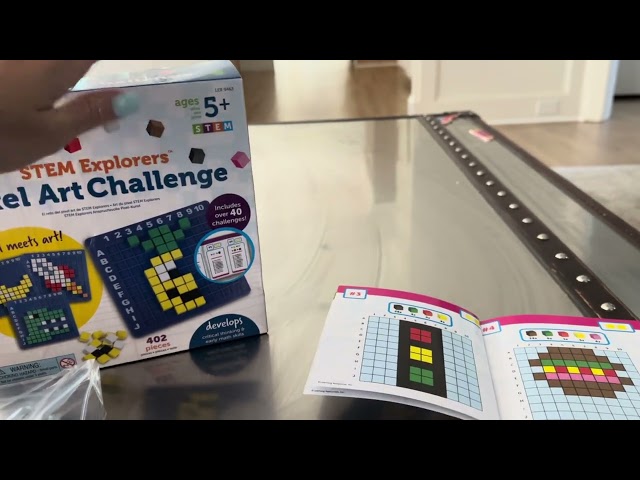 Review: Learning Resources STEM Explorers Pixel Art Challenge