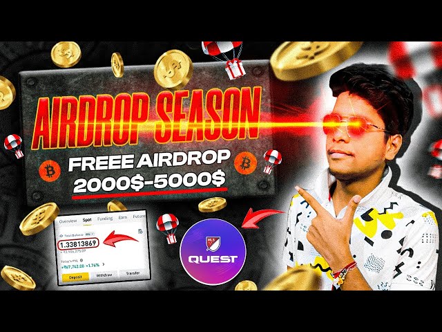 😱😱 Earn Freee Gauranteed 5000$ From Airdrops | Biggest Crypto Airdrop of 2024 | Best Airdrop 2024