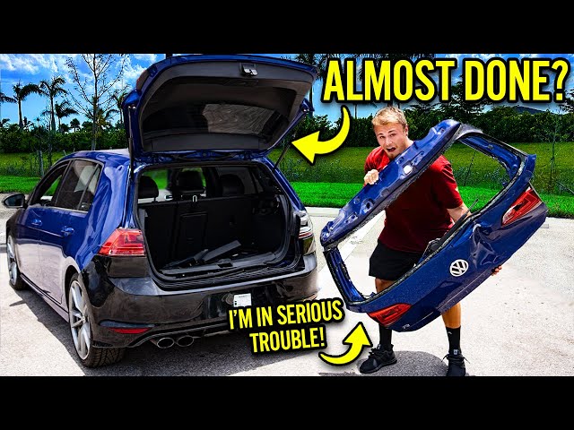 REBUILDING A WRECKED VOLKSWAGEN GOLF R | PT 9