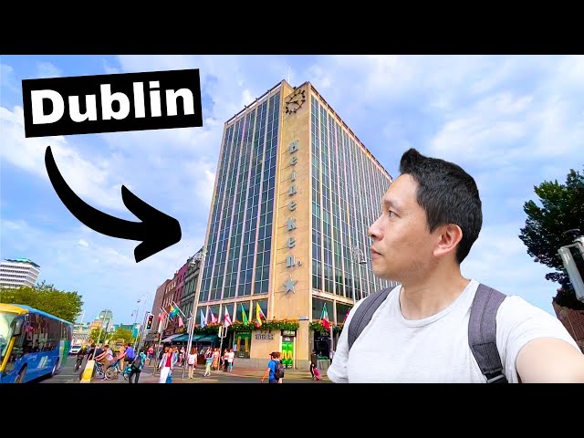 I Spend 24hrs in DUBLIN with only €50 + Visiting Guinness factory!