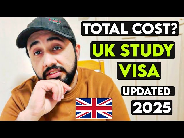 UK Study Visa Process & Cost 2025 🇬🇧 Step by Step Explained 🇬🇧