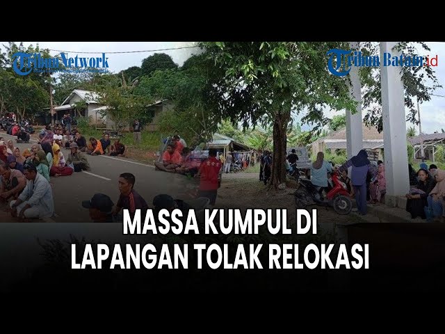 🔵[LIVE] Imbas Penyerangan Warga Rempang Batam, Massa Kumpul di Lapangan Tolak Relokasi