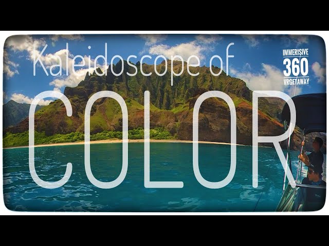 Kaleidoscope of Color 🌅🏜️🌅- Vibrancy in Life Immersive 360 Nature