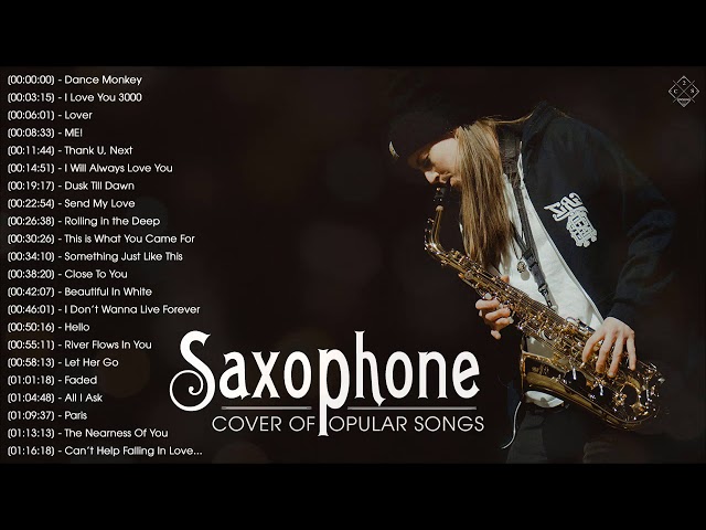 Top 40 Saxophone Covers of Popular Songs 2020 - Best Relaxing Saxophone Instrumental Music