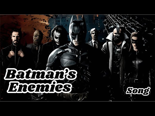 Chaos, Fear, and Madness: Batman’s Enemies in Gotham’s Shadows!