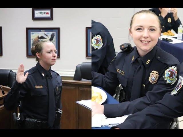 Officer Maegan Hall fired for giving He@d at work