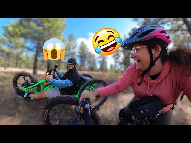 Conquering Trails in Flagstaff Arizona with Adaptive Mountain Bikes