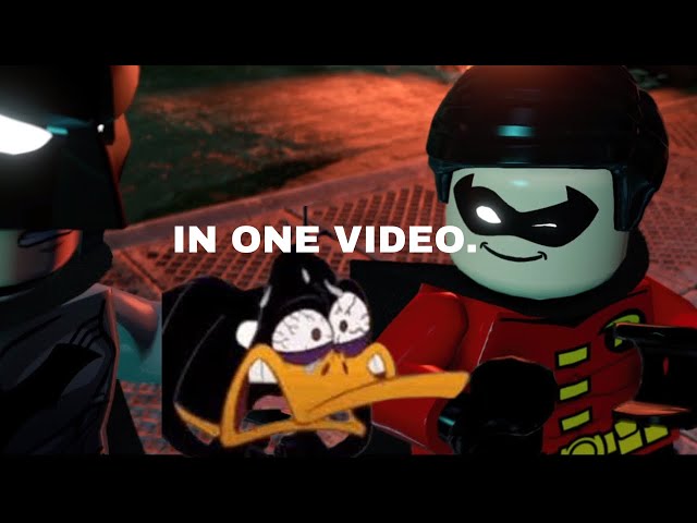 I BEAT LEGO BATMAN 3 IN ONE VIDEO...