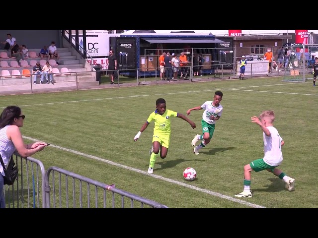 Kasim Iddrisu - Match highlights ( Hammarby Akademi P2014 & P2015 Vs KAA Gent P2014 )