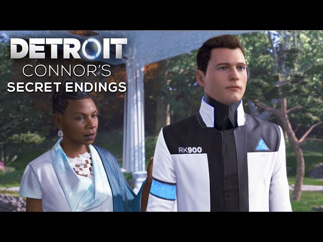 All Connor's Secret Endings (Fail to Find Jericho Outcomes) - DETROIT BECOME HUMAN