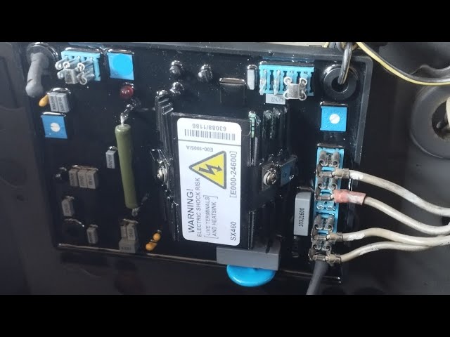 Under voltage problem AS 440 AVR replace SX 460