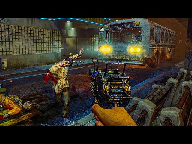 BLACK OPS 2 ZOMBIES: TRANZIT GAMEPLAY! (NO COMMENTARY)