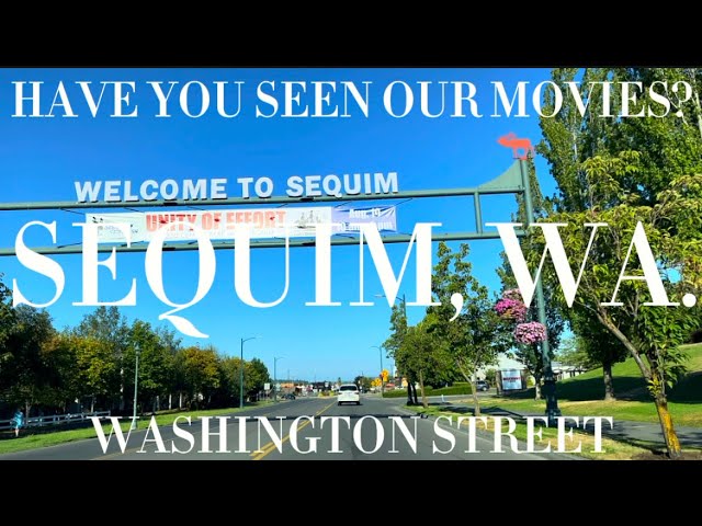 Driving in Sequim, WA. (4K)