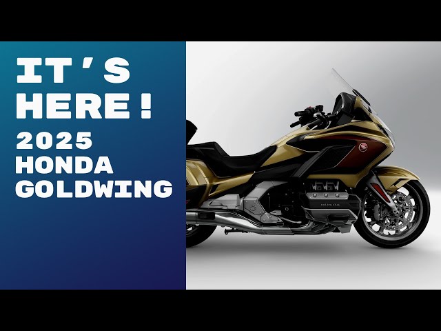 The 2025 Honda Goldwing IS HERE | First Look