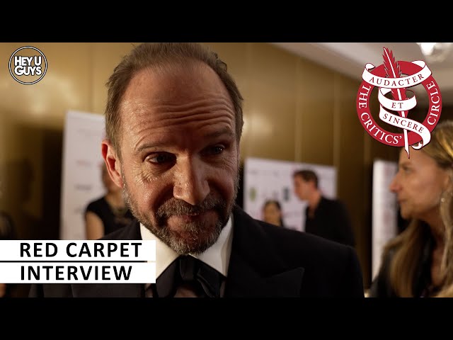 Ralph Fiennes | 2025 Critics Circle Awards Red Carpet Interview | Conclave