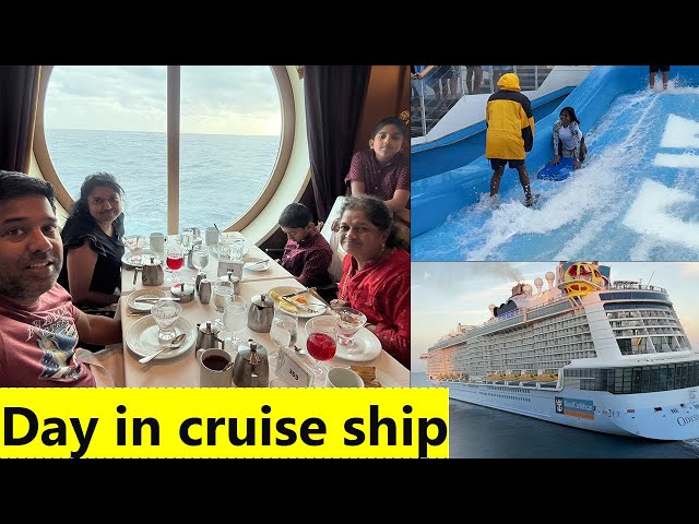 🚢I DID SOME Adventure during Our Last full day at the Cruise SHIP with breakfast ~ Family Traveler