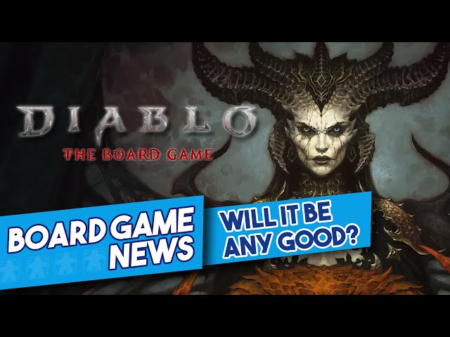 Diablo Coming to the Tabletop - Board Game News!