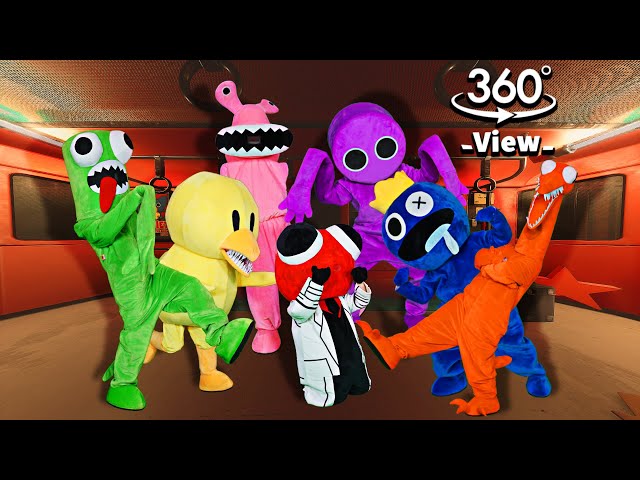 New Rainbow Friends Confronting Yourself ALL PHASES 🎶 FNF 360° x Roblox Rainbow Friends In Real Life