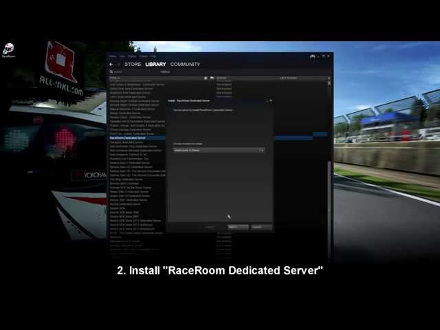 RaceRoom | Dedicated Server Tutorial