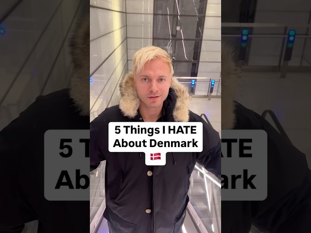 5 Things I HATE About Denmark 🇩🇰 #denmark #danish #goviral #dyp #scandinavian #hate #5things #fyp