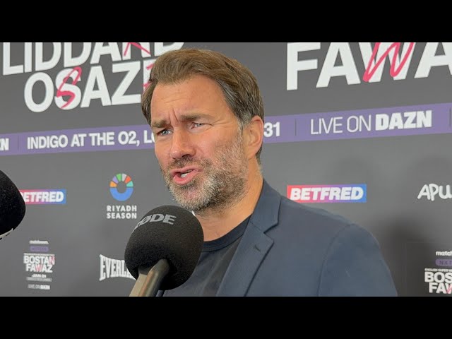 Eddie Hearn: Meeting Floyd Mayweather, Eubank jr Vs Benn and Matchroom Next Gen