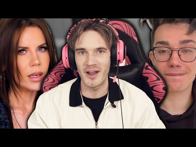 PewDiePie DEFENDS James Charles and SHADES Tati Westbrook | The Rewired Soul