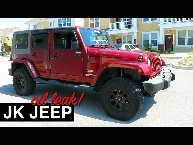 JK JEEP WRANGLER OIL LEAK FIX!