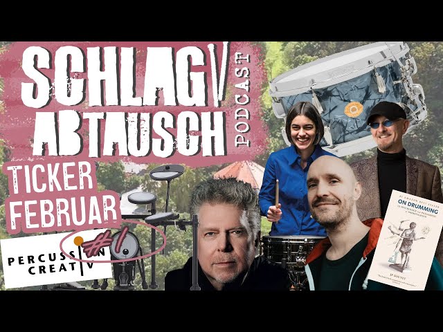 Schlagabtausch Ticker #4 Februar 2025 - Jede Menge Neuigkeiten in der Drums- & Percussion-Welt!