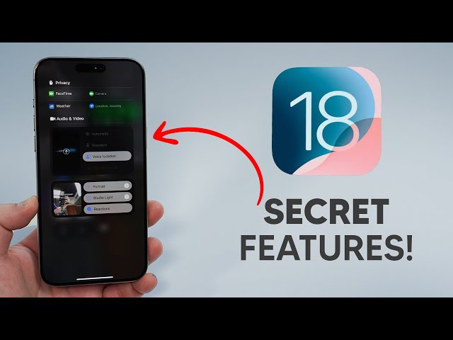 iOS 18 SECRET Features - What Apple Didn't Show you!