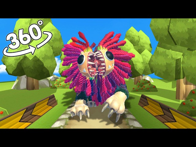 Poppy Playtime 4 Yarnaby Chase you! 360˚ VR