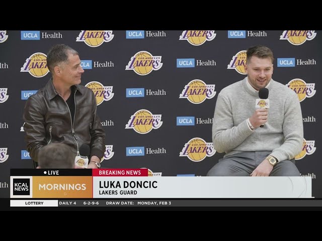 Luka Dončić says trade to Lakers came as "a big shock"