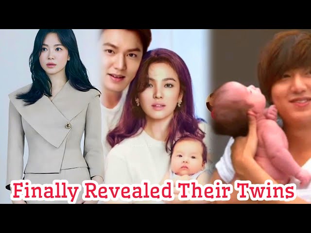 SHOCKING NEWS:Lee Minho And Song Hye Kyo Revealed Their Twins To The Public//They Are Married