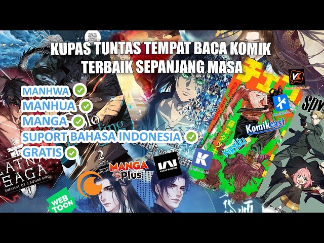 THE BEST PLACE TO READ MANHWA, MANHUA, MANGA COMICS FOR FREE AND IN INDONESIAN